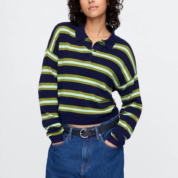GAP Sweaters - Gap CashSoft Relaxed Polo Sweater